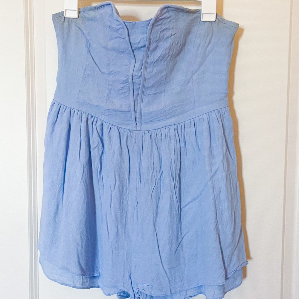 Powder Blue Romper
